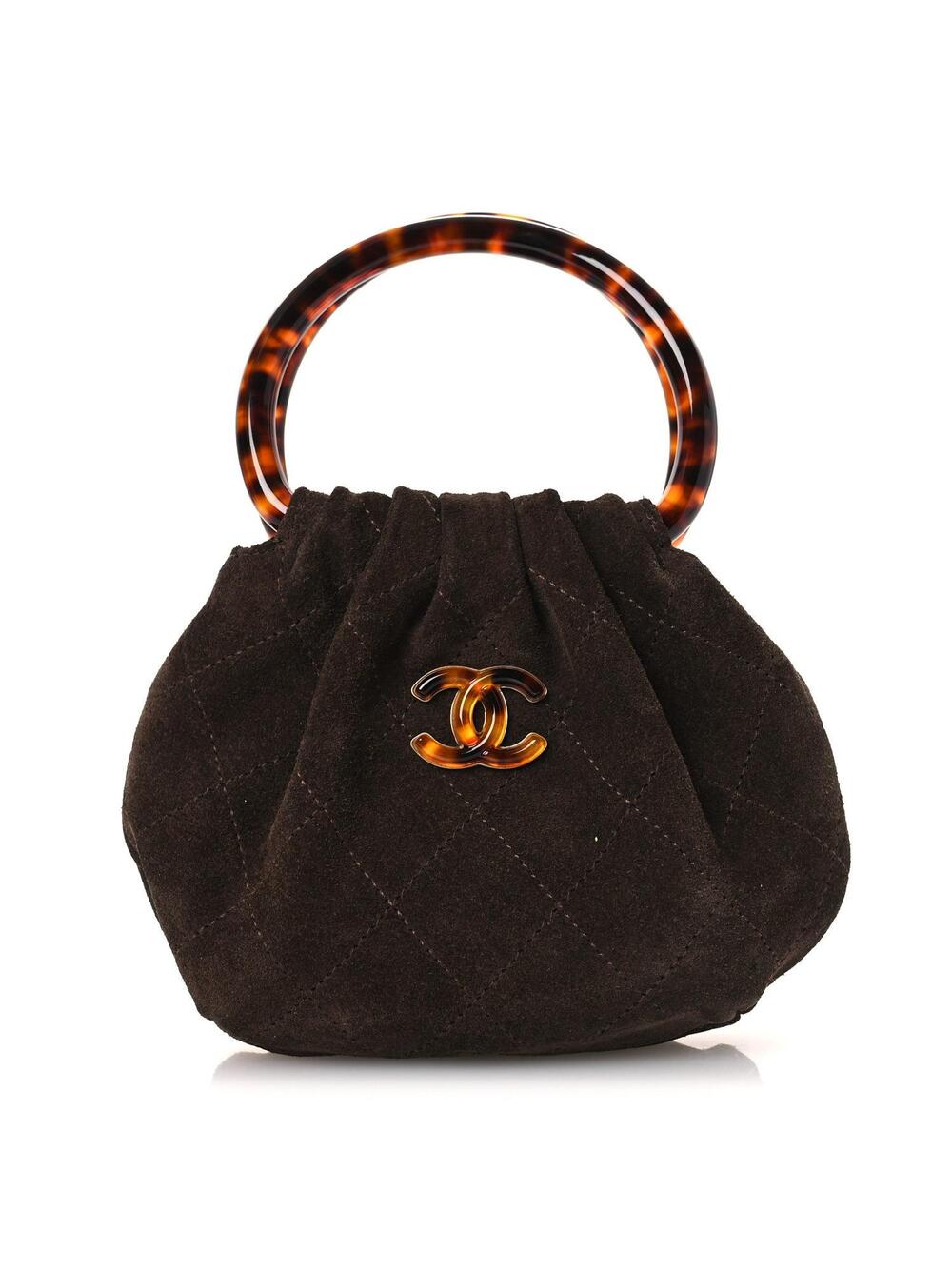 Chanel Suede Calfskin Plexiglass #346297C23B